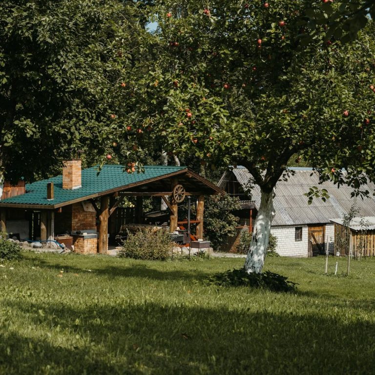 Bester Immobilienmakler Lichtenau: Haus mit Obstgarten und Nebengebäude