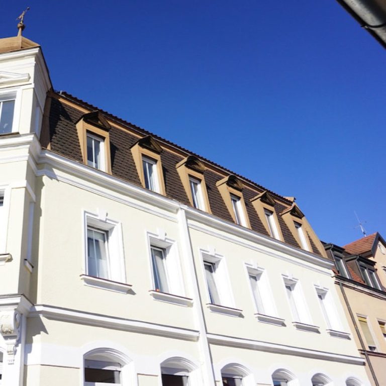 Was ist meine Wohnung wert in Fürth: Altbaufassade